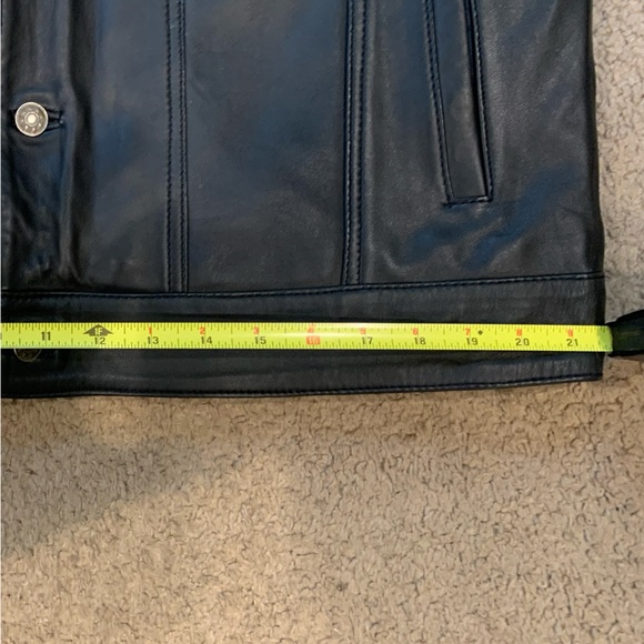 Leather Trucker Jacket - Picture 5 of 8